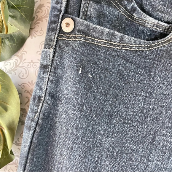 YMI Super Skinny Foxy Jeans size 5 Dark Blue pants Stretch Denim Womens JRs * - Picture 4 of 13